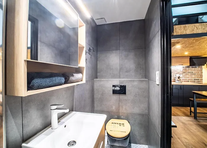 公寓 Le Petit New York Industriel Hyper Centre Place Stan Insolites